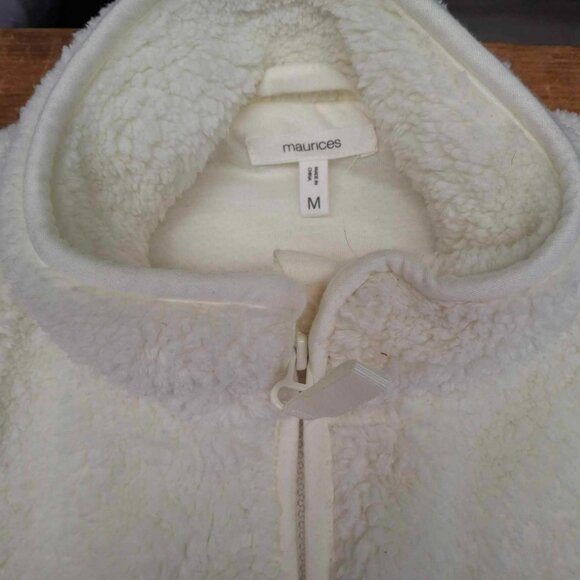 Maurices Sherpa-Like Zippered Vest - Picture 7 of 8
